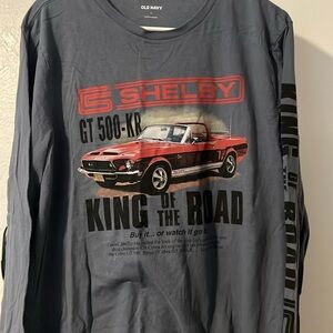 Long sleeeve graphic tee